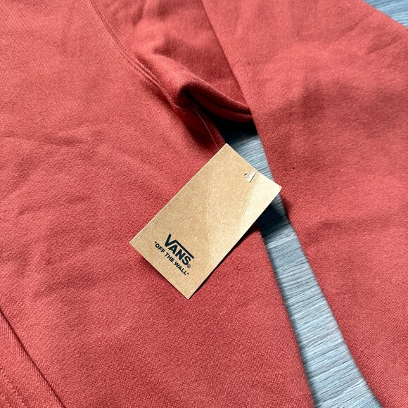 *NEW Vans Men's Lowered Loose Hoodie - Burnt Red - Picture 6 of 8
